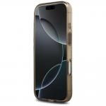 Carcasa Guess IML Flower Tonal Circle cu MagSafe compatibila cu iPhone 17 Pro Max, Maro 6 - lerato.ro