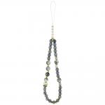 Carcasa Guess IML Flowers Pearl Strap cu  MagSafe compatibila cu iPhone 17 Pro, Negru 3 - lerato.ro