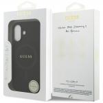 Carcasa Guess Saffiano Classic Logo cu MagSafe compatibila cu iPhone 17, Negru 9 - lerato.ro