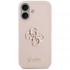 Carcasa Guess Big 4G Script compatibila cu iPhone 17, Roz