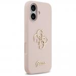 Carcasa Guess Big 4G Script compatibila cu iPhone 17, Roz 5 - lerato.ro