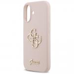 Carcasa Guess Big 4G Script compatibila cu iPhone 17, Roz 7 - lerato.ro