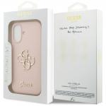 Carcasa Guess Big 4G Script compatibila cu iPhone 17, Roz 9 - lerato.ro