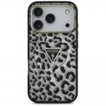 Carcasa Guess Leopard Glitter cu MagSafe compatibila cu iPhone 17 Pro Max, Negru 2 - lerato.ro