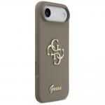 Carcasa Guess Big 4G Script compatibila cu iPhone 17 Air, Maro 5 - lerato.ro