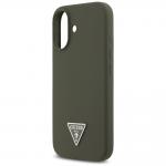 Carcasa Guess Triangle Logo cu MagSafe compatibila cu iPhone 17, Khaki 7 - lerato.ro