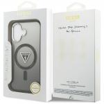 Carcasa Guess IML Gradient Triangle Logo cu MagSafe compatibila cu iPhone 17, Negru 9 - lerato.ro
