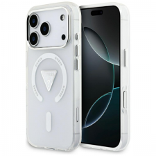 Carcasa Guess IML Gradient Triangle Logo cu MagSafe compatibila cu iPhone 17 Pro, Transparent