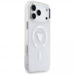 Carcasa Guess IML Gradient Triangle Logo cu MagSafe compatibila cu iPhone 17 Pro Max, Transparent 5 - lerato.ro