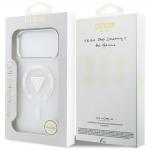 Carcasa Guess IML Gradient Triangle Logo cu MagSafe compatibila cu iPhone 17 Pro Max, Transparent 9 - lerato.ro