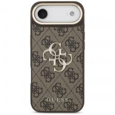 Carcasa Guess 4G Big 4G Classic Logo compatibila cu iPhone 17 Air, Maro