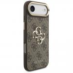 Carcasa Guess 4G Big 4G Classic Logo compatibila cu iPhone 17 Air, Maro 5 - lerato.ro
