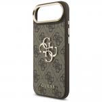 Carcasa Guess 4G Big 4G Classic Logo compatibila cu iPhone 17 Air, Maro 7 - lerato.ro