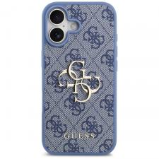 Carcasa Guess 4G Big Logo compatibila cu iPhone 17, Albastru