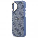 Carcasa Guess 4G PU Classic Logo cu MagSafe compatibila cu iPhone 17, Albastru 7 - lerato.ro