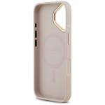 Carcasa Guess 4G PU Classic Logo cu MagSafe compatibila cu iPhone 17, Roz 8 - lerato.ro