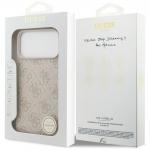Carcasa Guess 4G Ring Classic Logo cu MagSafe compatibila cu iPhone 17 Pro Max, Roz 9 - lerato.ro