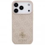 Carcasa Guess 4G Small 4G Logo cu MagSafe compatibila cu iPhone 17 Pro, Roz 2 - lerato.ro