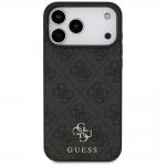 Carcasa Guess 4G Small Classic Logo cu MagSafe compatibila cu iPhone 17 Pro Max, Negru 2 - lerato.ro