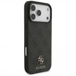 Carcasa Guess 4G Small Classic Logo cu MagSafe compatibila cu iPhone 17 Pro Max, Negru 5 - lerato.ro