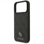 Carcasa Guess 4G Small Classic Logo cu MagSafe compatibila cu iPhone 17 Pro Max, Negru 7 - lerato.ro