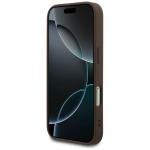 Carcasa Guess 4G Small Classic Logo cu MagSafe compatibila cu iPhone 17 Pro, Maro 6 - lerato.ro