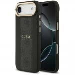 Carcasa Guess 4G Stripe cu MagSafe compatibila cu iPhone 17 Air, Negru 4 - lerato.ro