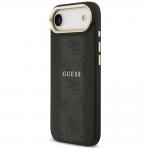 Carcasa Guess 4G Stripe cu MagSafe compatibila cu iPhone 17 Air, Negru 3 - lerato.ro