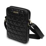 Geanta universala Guess Quilted compatibila cu tablete si dispozitive de pana la 10 inch, Negru 3 - lerato.ro
