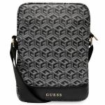 Geanta universala Guess GCube Stripe compatibila cu dispozitive de pana la 10 inch, Negru 2 - lerato.ro