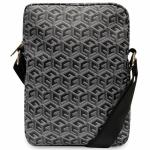 Geanta universala Guess GCube Stripe compatibila cu dispozitive de pana la 10 inch, Negru 4 - lerato.ro