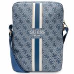 Geanta universala Guess 4G Stripes compatibila cu dispozitive de pana la 10 inch, Albastru 2 - lerato.ro