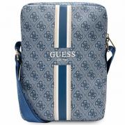 Geanta universala Guess 4G Stripes compatibila cu dispozitive de pana la 10 inch, Albastru
