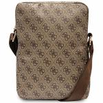 Geanta universala Guess 4G Stripes compatibila cu dispozitive de pana la 10 inch, Maro 4 - lerato.ro