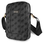 Geanta universala Guess 4G Uptown compatibila cu tablete si dispozitive de pana la 10 inch, Gri 3 - lerato.ro