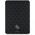 Husa Guess Magnetic 4G Big Logo compatibila cu iPad Air 13 inch 2024, Negru 2 - lerato.ro