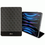 Husa Guess 4G Stripe Allover compatibila cu iPad Pro 12.9 inch, Negru 4 - lerato.ro