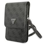Geanta universala Guess 4G Triangle, 16 x 10 cm, 6 compartimente, Negru 3 - lerato.ro