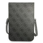 Geanta universala Guess 4G Triangle, 16 x 10 cm, 6 compartimente, Negru 6 - lerato.ro