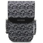 Geanta universala Guess GCube Stripe, 19 x 11.5 x 2 cm, 6 compartimente, Negru 2 - lerato.ro
