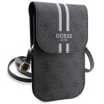 Geanta universala Guess 4G Stripe, 19 x 11.5 x 2 cm, 5 compartimente, Negru 4 - lerato.ro