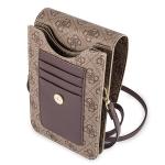 Geanta universala Guess 4G, 16 x 10 cm, Maro 5 - lerato.ro