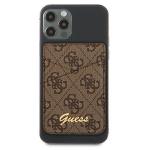 Portofel magnetic Guess Wallet 4G Triangle, Compatibil MagSafe, Maro 3 - lerato.ro