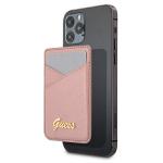 Portofel magnetic Guess Saffiano, Compatibil MagSafe, Roz 4 - lerato.ro