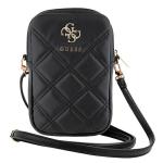 Geanta universala Guess Zip Quilted 4G, 19 x 12 x 3.8 cm, 1 compartiment, Negru 2 - lerato.ro