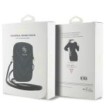 Geanta universala Guess Zip Quilted 4G, 19 x 12 x 3.8 cm, 1 compartiment, Negru 6 - lerato.ro