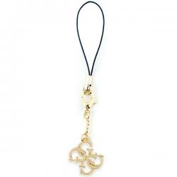 Snur pentru carcase Guess 4G Glitter Charm, Gold