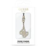 Snur pentru carcase Guess 4G Glitter Charm, Gold 3 - lerato.ro