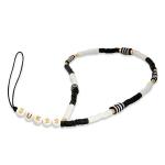 Snur pentru carcase Guess Heishi Beads, Negru / Alb 2 - lerato.ro