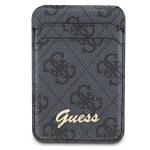 Portofel magnetic Guess 4G Classic Logo, Compatibil MagSafe, Negru 2 - lerato.ro